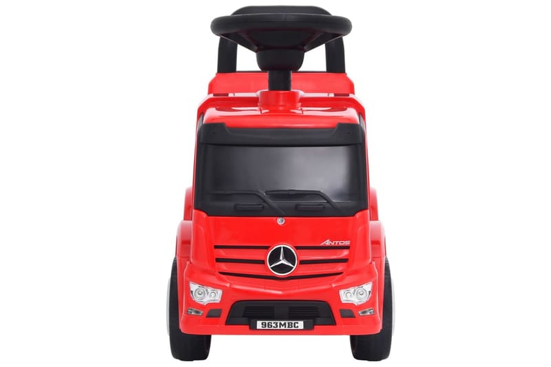 Barnbil Mercedes Benz lastbil röd - Röd - Lekplats & lekplatsutrustning - Trampbil - Lekfordon & hobbyfordon