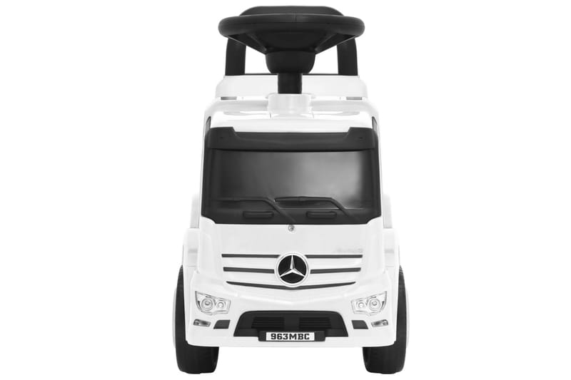 Barnbil Mercedes Benz lastbil vit - Vit - Lekplats & lekplatsutrustning - Trampbil - Lekfordon & hobbyfordon