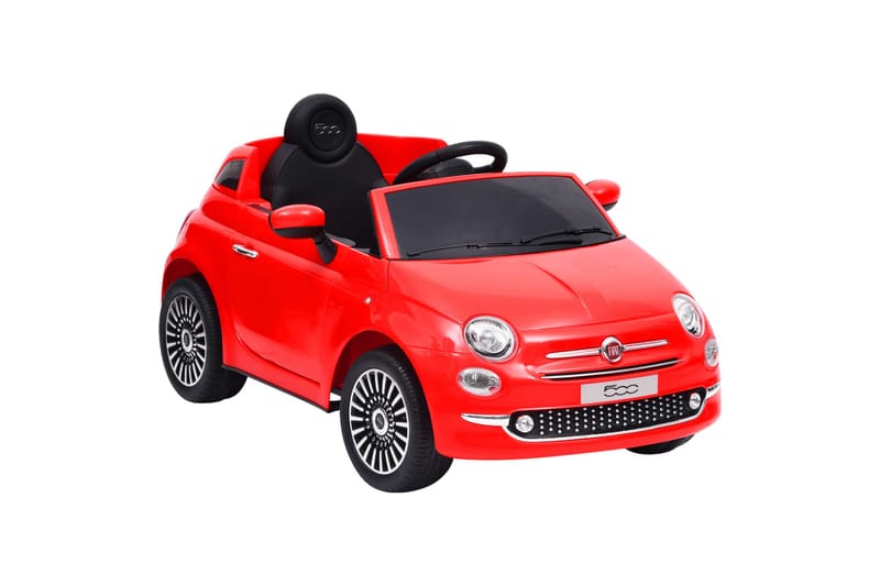 Elbil för barn Fiat 500 röd - Röd - Lekplats & lekplatsutrustning - Lekfordon & hobbyfordon - Elbil för barn