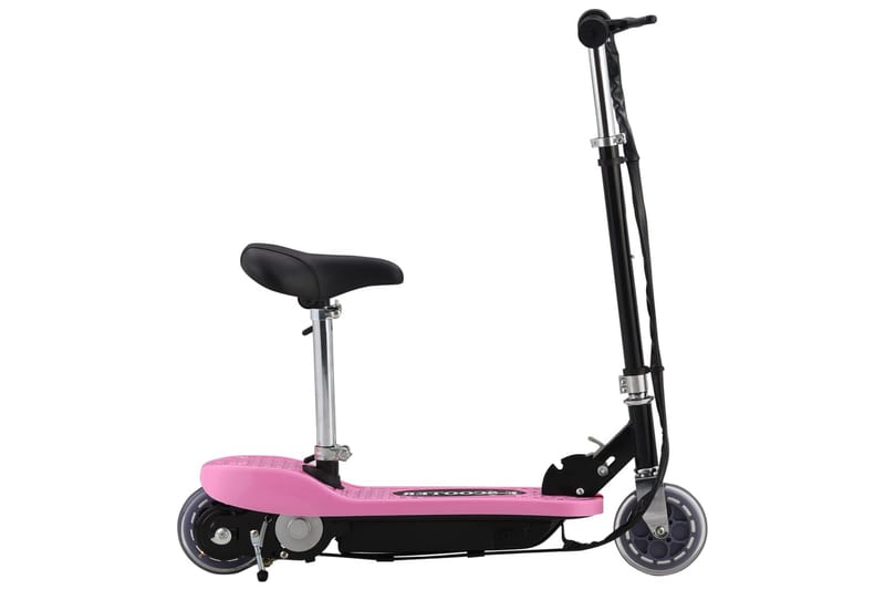 Elektrisk sparkcykel med sadel 120 W rosa - Rosa - Sport & fritid - Lek & sport - Lekplats & lekplatsutrustning