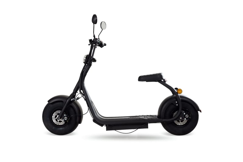 Fatscooter 2000W Svart - Lyfco - Lekfordon & hobbyfordon - Lekplats & lekplatsutrustning - El scooter & el sparkcykel