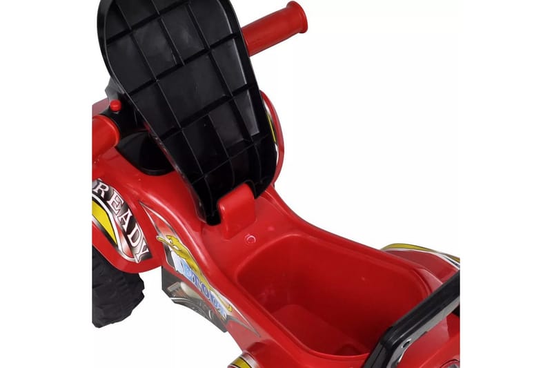 Fyrhjuling för barn med ljud och ljus röd - Röd - Lekplats & lekplatsutrustning - Lekfordon & hobbyfordon - Fyrhjuling barn