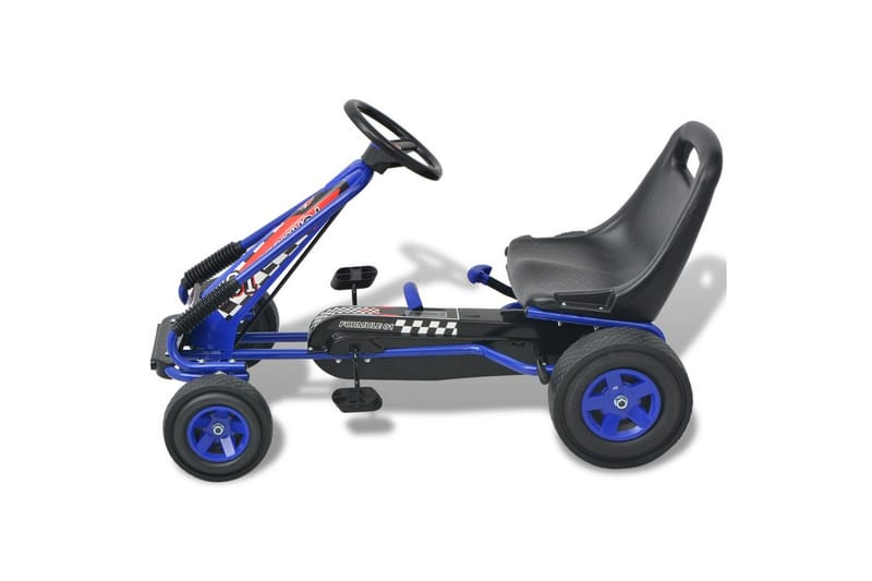 Gokart med pedal och justerbart säte blå - Blå - Sport & fritid - Lek & sport - Lekplats & lekplatsutrustning