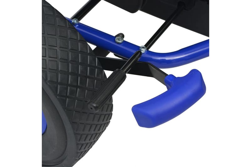Gokart med pedal och justerbart säte blå - Blå - Lekplats & lekplatsutrustning - Trampbil - Lekfordon & hobbyfordon