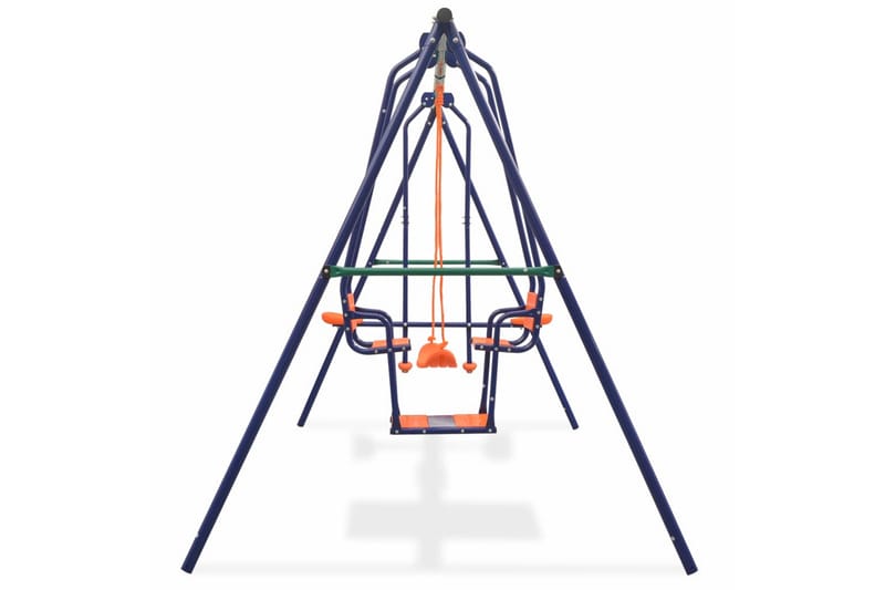 Gungställning med 5 sitsar orange - Orange - Övrig lekplatsutrustning - Lekplats & lekplatsutrustning