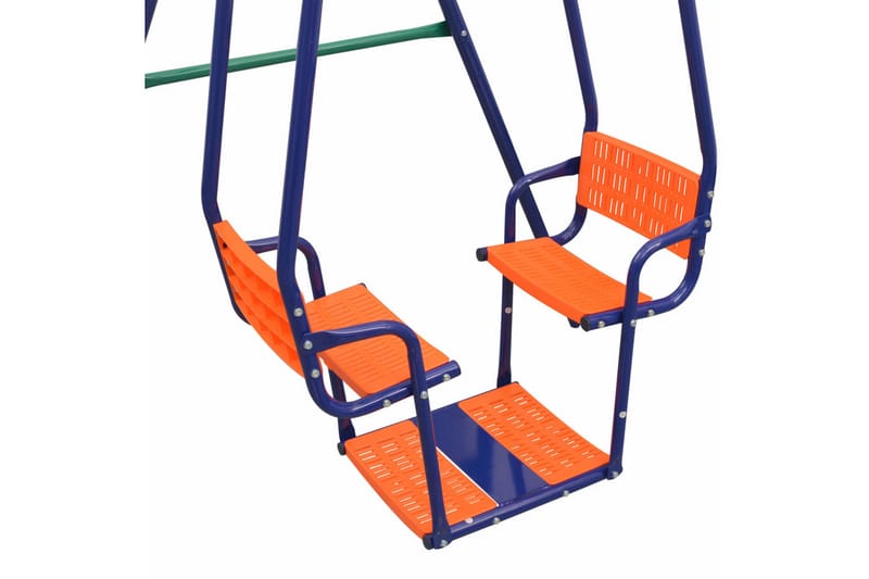 Gungställning med 5 sitsar orange - Orange - Övrig lekplatsutrustning - Lekplats & lekplatsutrustning