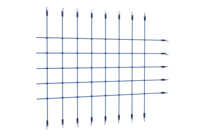 Klätternät 200x150 cm blå - Blå - Sport & fritid - Lek & sport - Lekplats & lekplatsutrustning