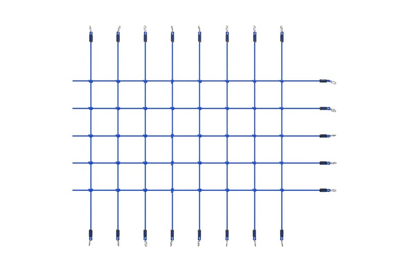Klätternät 200x150 cm blå - Blå - Sport & fritid - Lek & sport - Lekplats & lekplatsutrustning