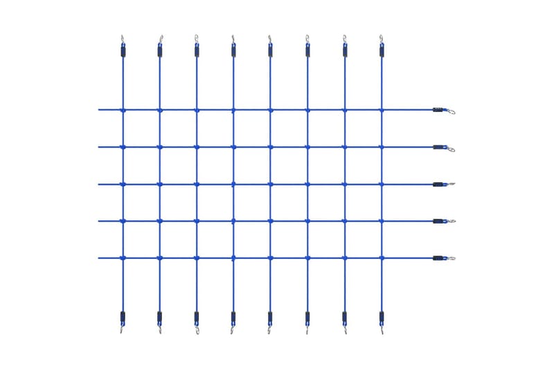 Klättern�ät 200x150 cm blå - Blå - Lekplats & lekplatsutrustning - Klätterställning & klätternät