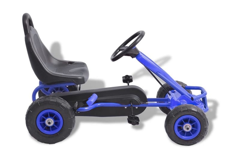Pedaldriven gokart med luftfyllda däck blå - Blå - Sport & fritid - Lek & sport - Lekplats & lekplatsutrustning