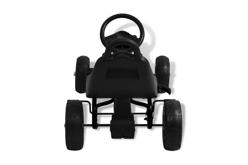 Pedaldriven gokart med luftfyllda däck svart - Svart - Sport & fritid - Lek & sport - Lekplats & lekplatsutrustning