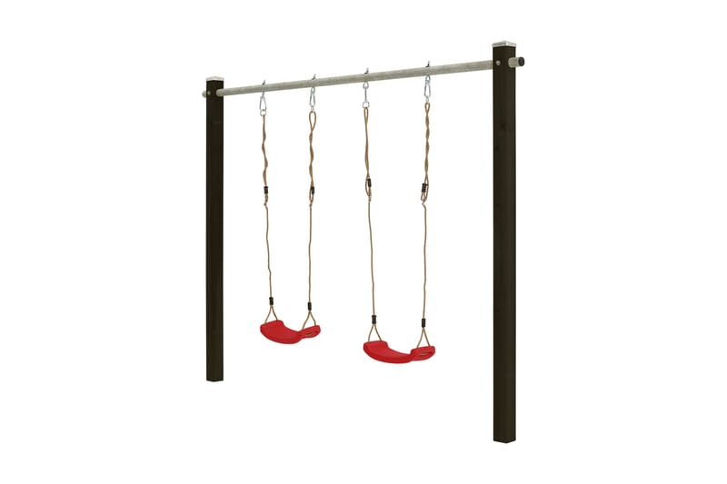 PLUS Gungställning med Gungsittsar 264x9x210 cm - Sport & fritid - Lek & sport - Lekplats & lekplatsutrustning