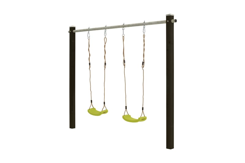 PLUS Gungställning med Gungsittsar 264x9x210 cm - Sport & fritid - Lek & sport - Lekplats & lekplatsutrustning