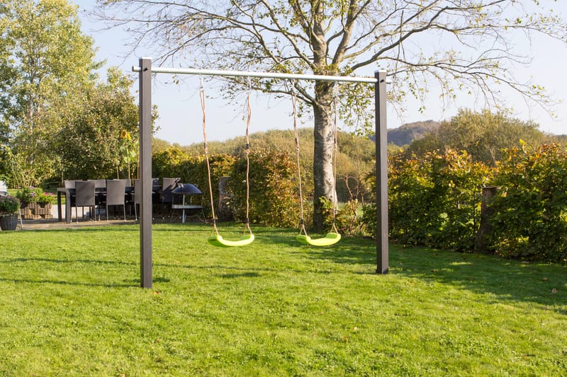 PLUS Gungställning med Gungsittsar 264x9x210 cm - Sport & fritid - Lek & sport - Lekplats & lekplatsutrustning