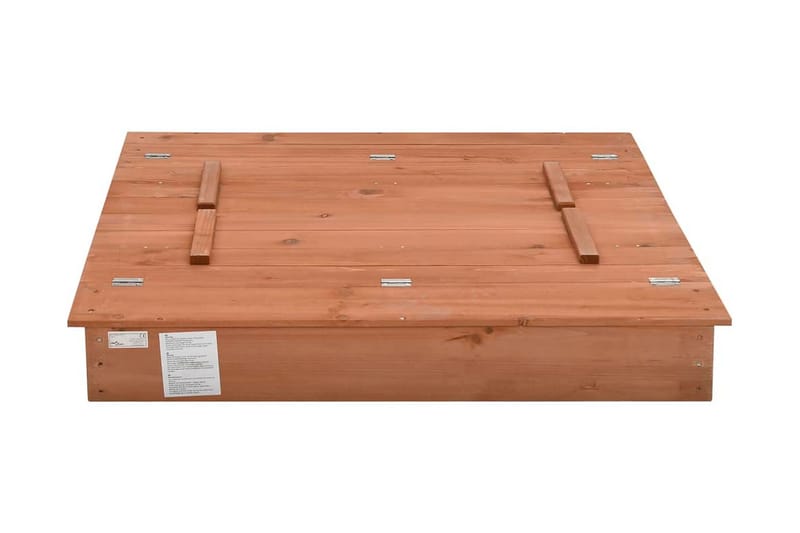 Sandlåda furu 95x90x15 cm - Brun - Sport & fritid - Lek & sport - Lekplats & lekplatsutrustning