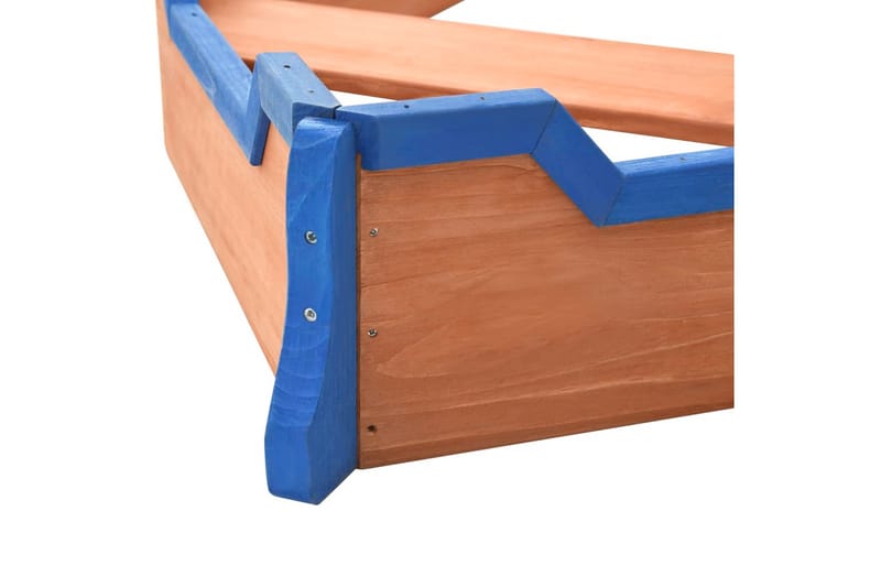 Sandlåda piratskepp furu 190x94,5x101 cm - Flerfärgad - Sport & fritid - Lek & sport - Lekplats & lekplatsutrustning