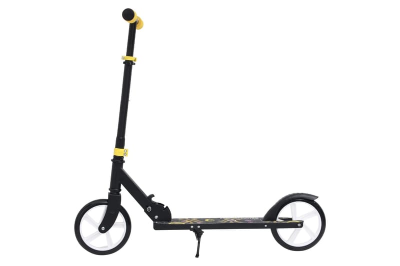 Sparkcykel 2 hjul med justerbart styre gul - Gul - Sparkcykel - Lekplats & lekplatsutrustning - Lekfordon & hobbyfordon