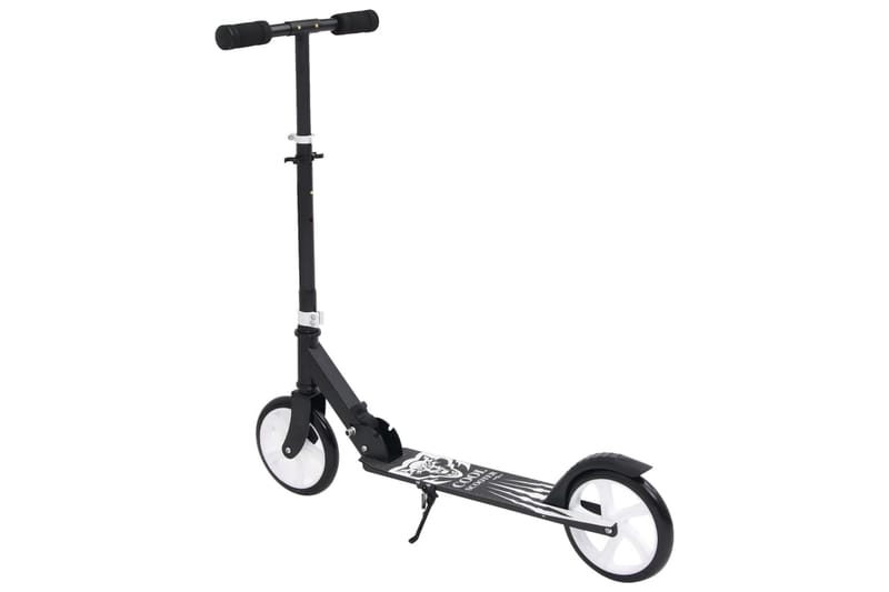 Sparkcykel med justerbart styre svart - Svart - Sparkcykel - Lekplats & lekplatsutrustning - Lekfordon & hobbyfordon