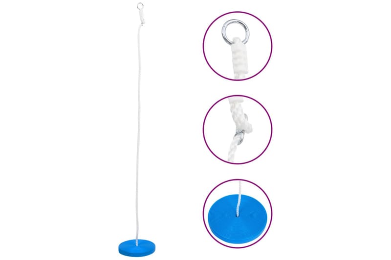 Tallriksgunga 180 cm blå - Blå - Sport & fritid - Lek & sport - Lekplats & lekplatsutrustning