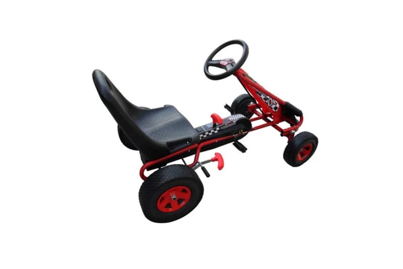Trampbil röd - Röd - Sport & fritid - Lek & sport - Lekplats & lekplatsutrustning