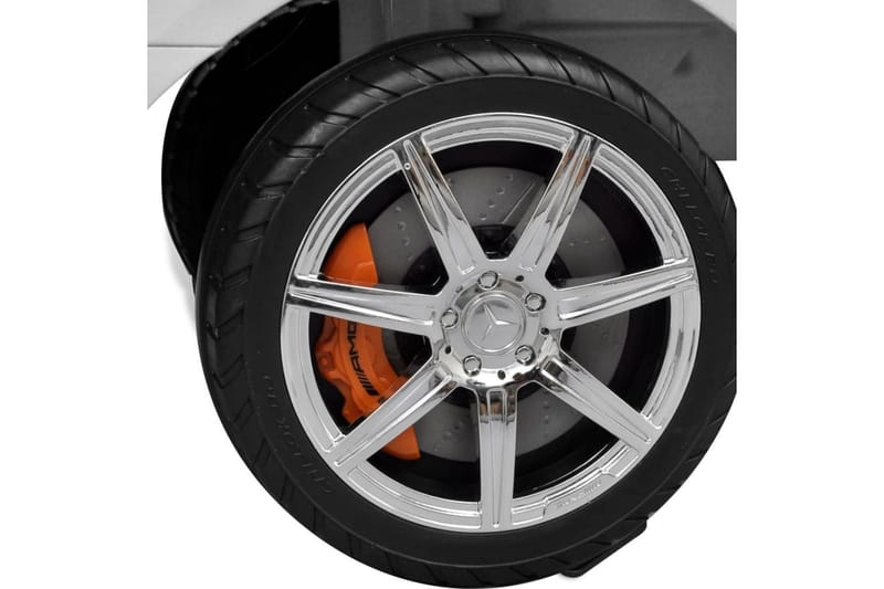 Vit Mercedes Benz trampbil - Flerfärgad - Sport & fritid - Lek & sport - Lekplats & lekplatsutrustning