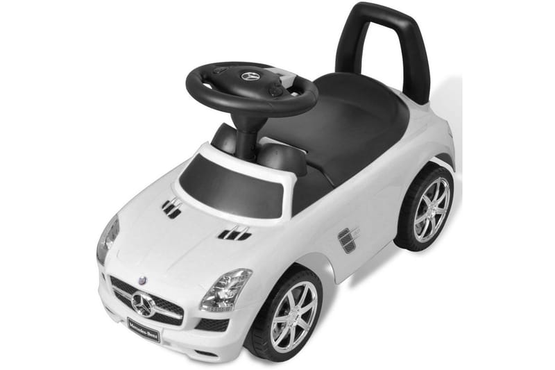 Vit Mercedes Benz trampbil - Flerfärgad - Sport & fritid - Lek & sport - Lekplats & lekplatsutrustning