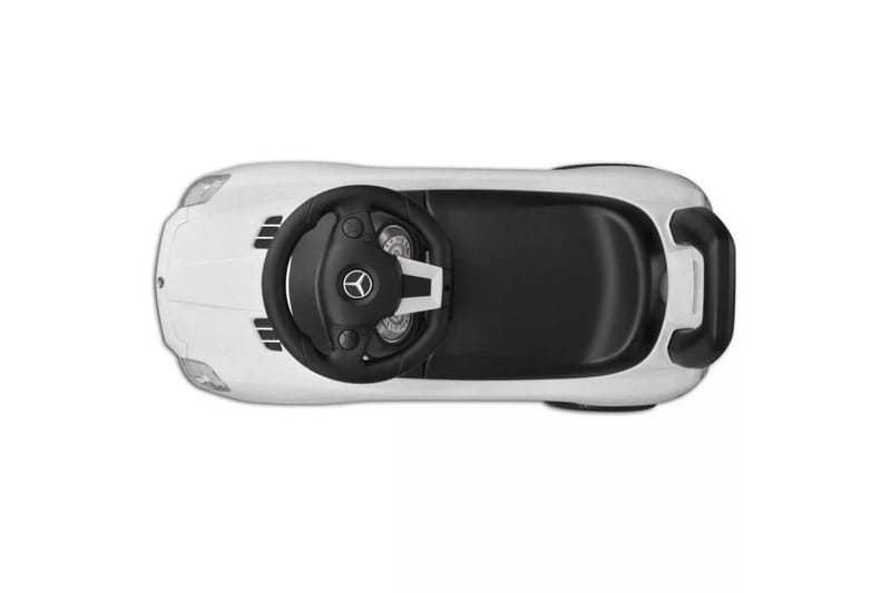Vit Mercedes Benz trampbil - Flerfärgad - Sport & fritid - Lek & sport - Lekplats & lekplatsutrustning