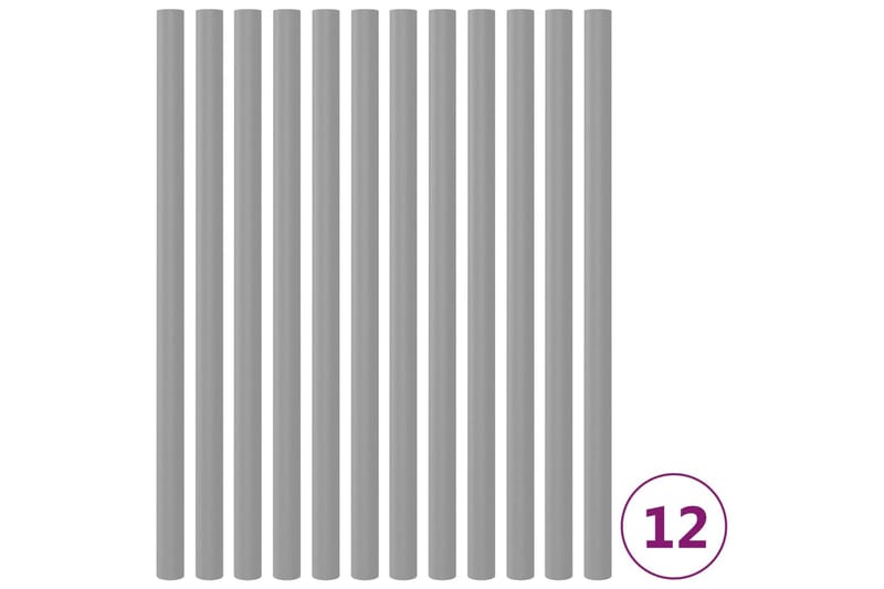 Skumrör till studsmatta 12 st 92,5 cm grå - Grå - Sport & fritid - Lek & sport - Lekredskap & utelek