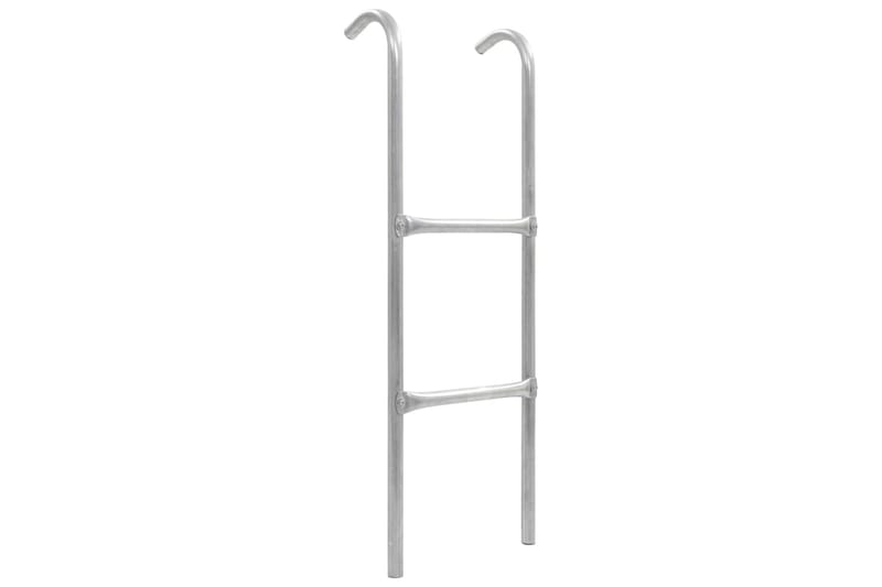 Stege till studsmatta 2 steg stål silver 102,6 cm - Silver - Sport & fritid - Lek & sport - Lekredskap & utelek