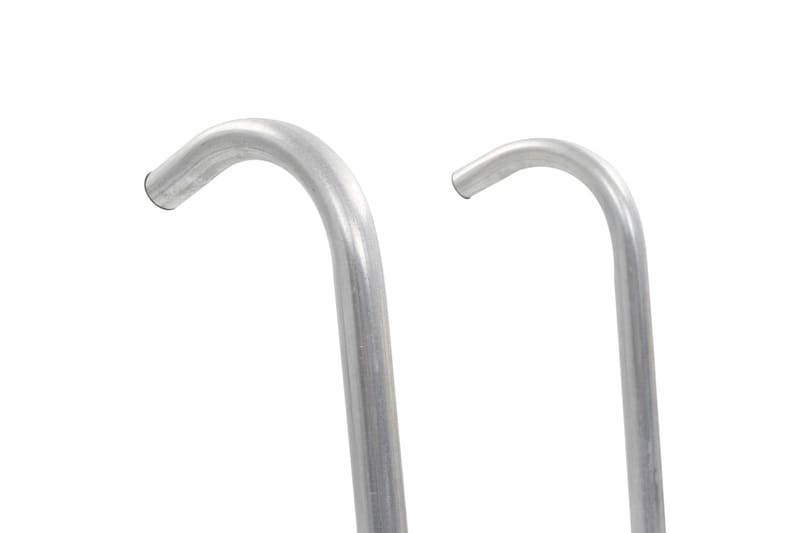 Stege till studsmatta 2 steg stål silver 82,5 cm - Silver - Sport & fritid - Lek & sport - Lekredskap & utelek
