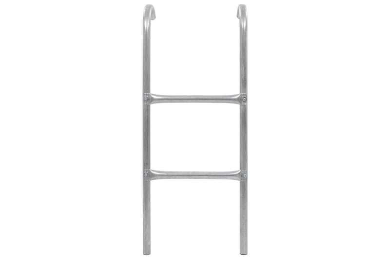 Stege till studsmatta 2 steg stål silver 82,5 cm - Silver - Sport & fritid - Lek & sport - Lekredskap & utelek