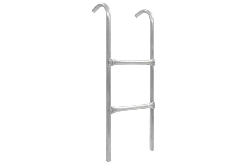 Stege till studsmatta 2 steg stål silver 82,5 cm - Silver - Sport & fritid - Lek & sport - Lekredskap & utelek