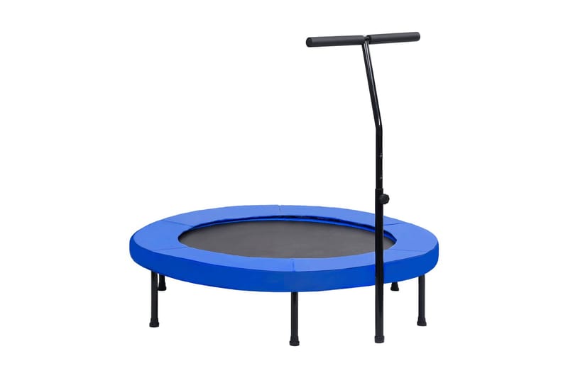 Studsmatta med handtag och säkerhetsskydd 122 cm - Svart - Sport & fritid - Lek & sport - Lekredskap & utelek