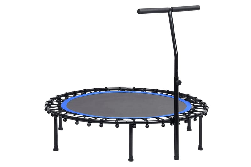 Studsmatta med handtag och säkerhetsskydd 122 cm - Svart - Sport & fritid - Lek & sport - Lekredskap & utelek