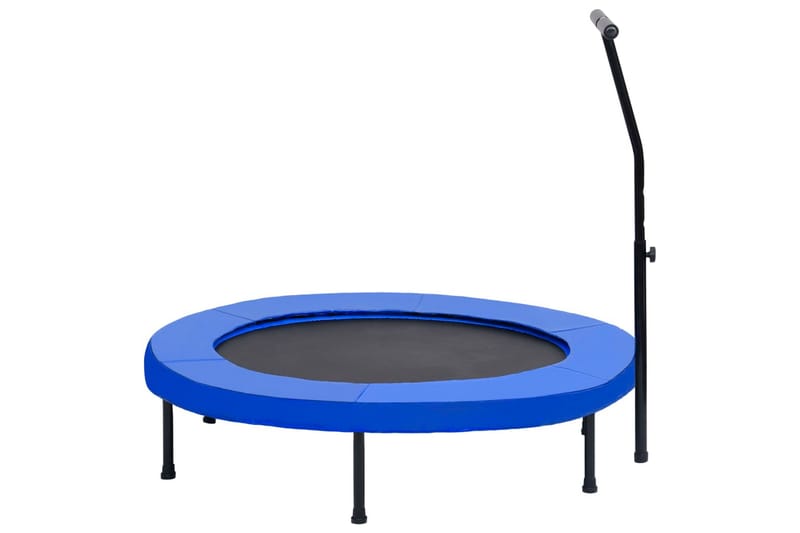 Studsmatta med handtag och säkerhetsskydd 122 cm - Svart - Sport & fritid - Lek & sport - Lekredskap & utelek