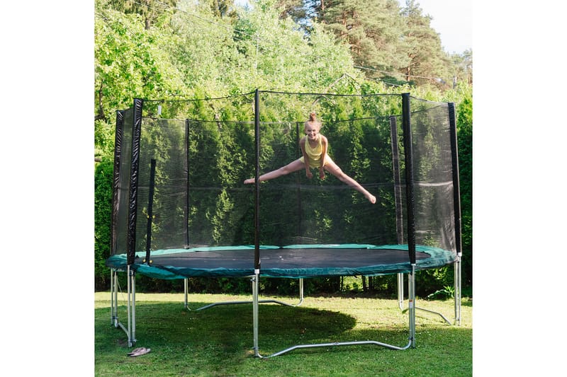 Studsmatta med Skyddsnät, 426 cm - Sport & fritid - Lek & sport - Lekredskap & utelek