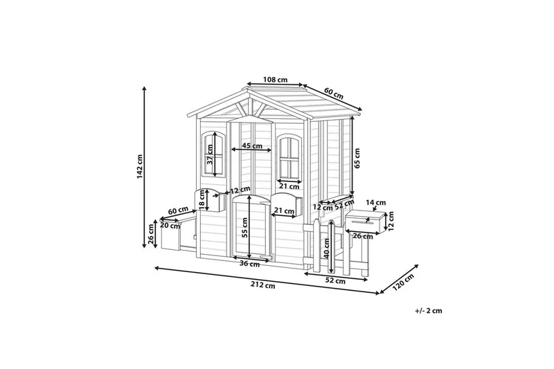 Lekstuga Ampeliko - Sport & fritid - Lek & sport - Lekstuga