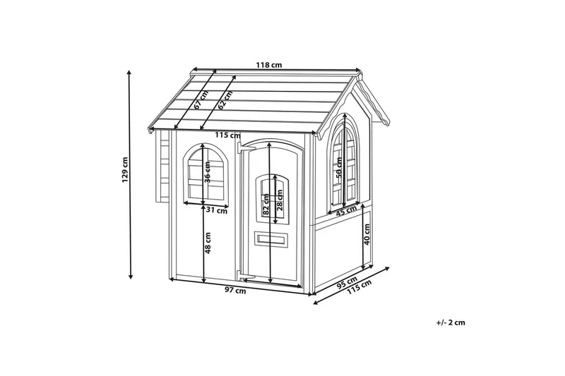 Lekstuga Kokkoni - Sport & fritid - Lek & sport - Lekstuga
