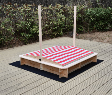 Sandlåda | 117x177 cm | Lyfco - Sport & fritid - Lek & sport - Lekplats & lekplatsutrustning