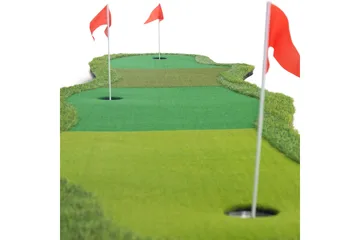 Golfmatta Multi-speed | Puttmatta med olika gräshöjd 4x1m Gr - Sport & fritid - Lek & sport - Sportredskap & sportutrusning