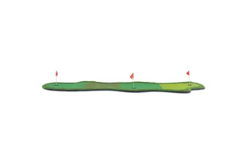 Golfmatta Multi-speed | Puttmatta med olika gräshöjd 4x1m Gr - Sport & fritid - Lek & sport - Sportredskap & sportutrusning