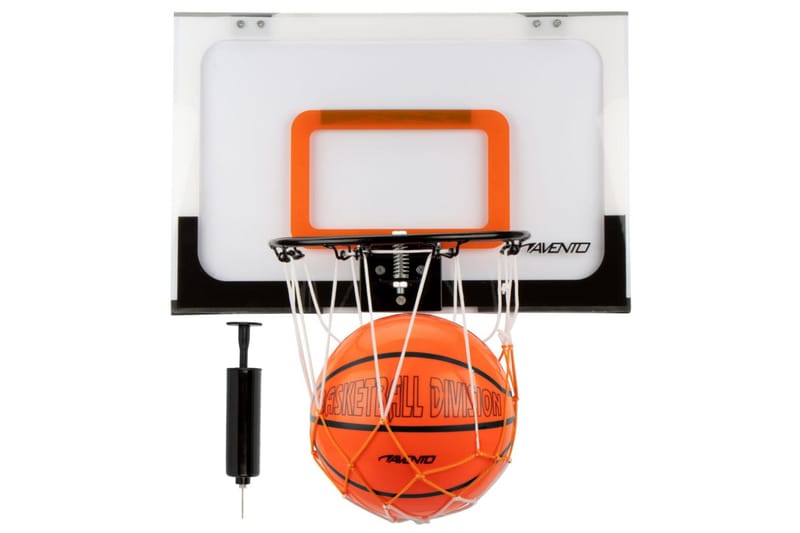 Avento Basketkorg Mini 45x30x3 cm transparent - Transparent - Utomhusspel