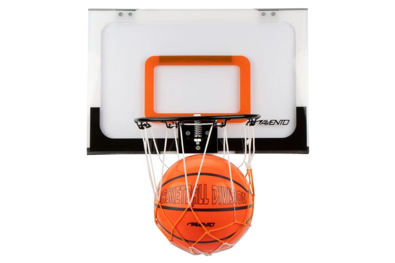 Avento Basketkorg Mini 45x30x3 cm transparent - Transparent - Utomhusspel