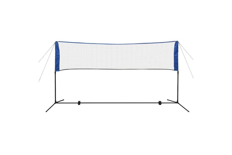 Badmintonnät med fjäderbollar 300x155 cm - Sport & fritid - Lek & sport - Utomhusspel