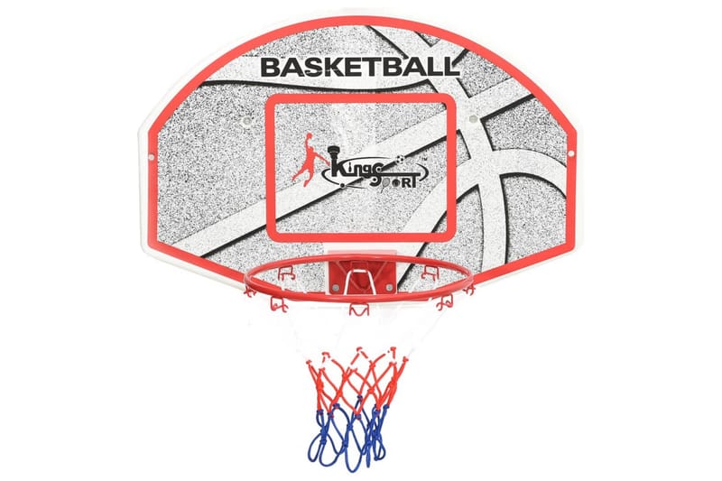 Basketkorg 5 delar väggmonterad 66x44,5 cm - Flerfärgad - Sport & fritid - Lek & sport - Utomhusspel