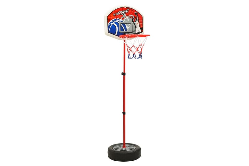 Basketkorg justerbar 120 cm - Flerfärgad - Utomhusspel