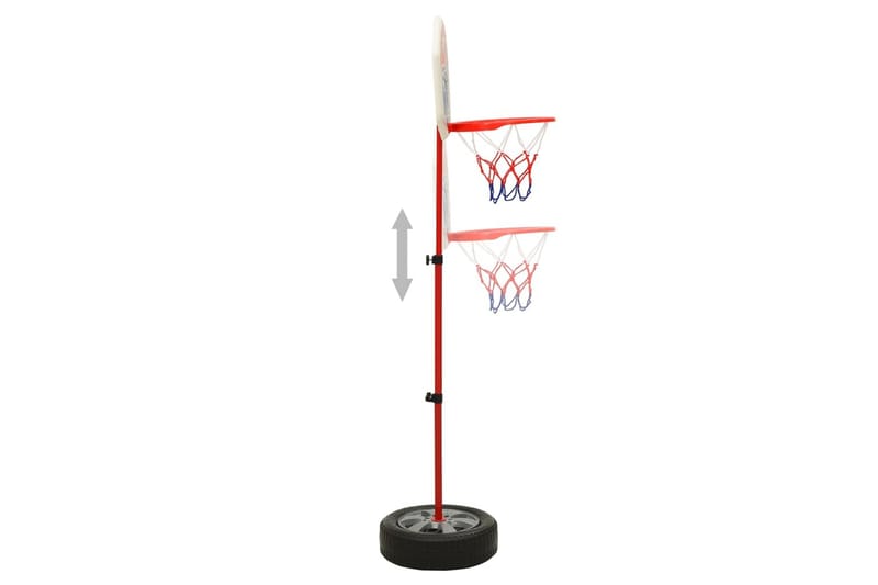 Basketkorg justerbar 120 cm - Flerfärgad - Utomhusspel