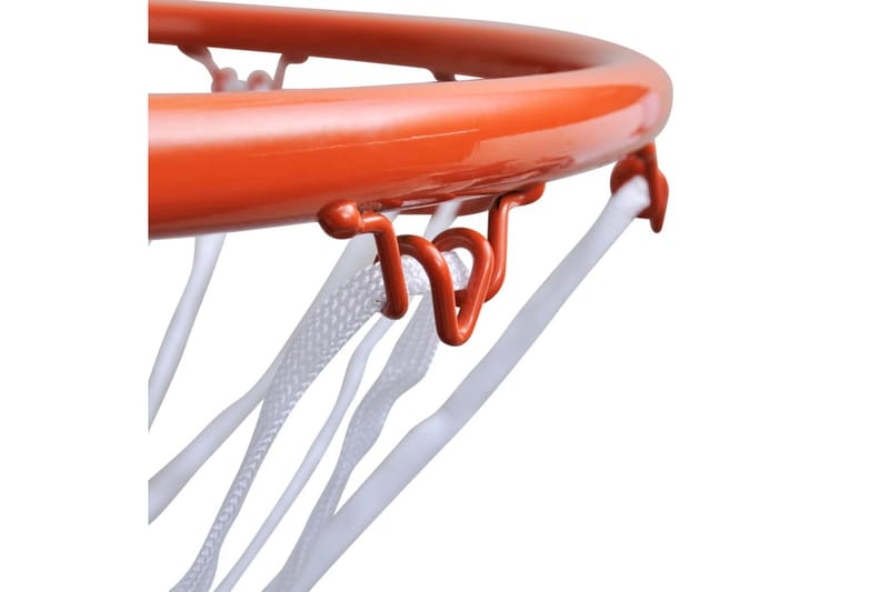 Basketkorg med orange nät 45 cm - Orange - Sport & fritid - Lek & sport - Utomhusspel
