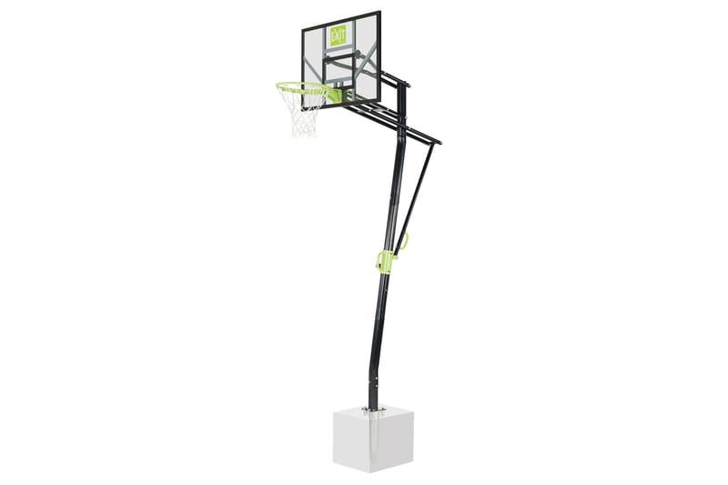Exit Galaxy Basketkorg med Markfäste - Svart/Grön - Utomhusspel