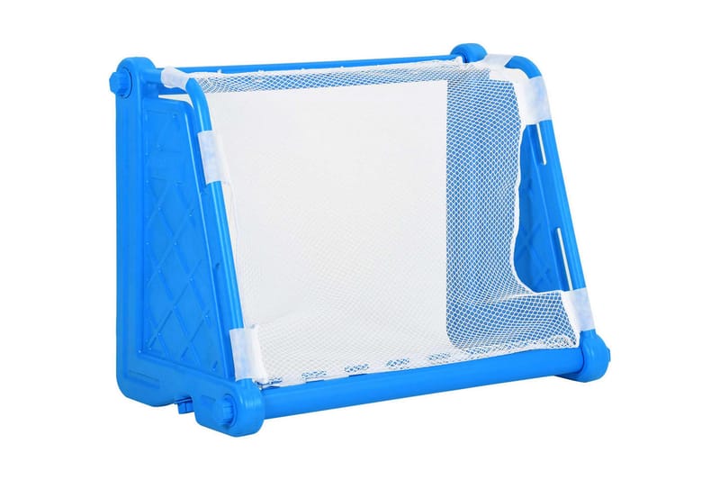 Fotbollsmål 100x75x55 cm plast - Blå - Sport & fritid - Lek & sport - Utomhusspel